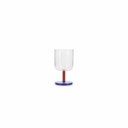 Bobbie verres à vin sur petit pied S/2