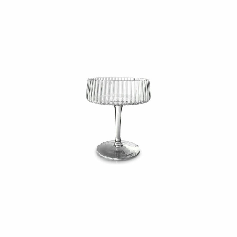 RAY Verre à champagne en coupe set/4