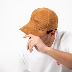 Casquette en velour Camel