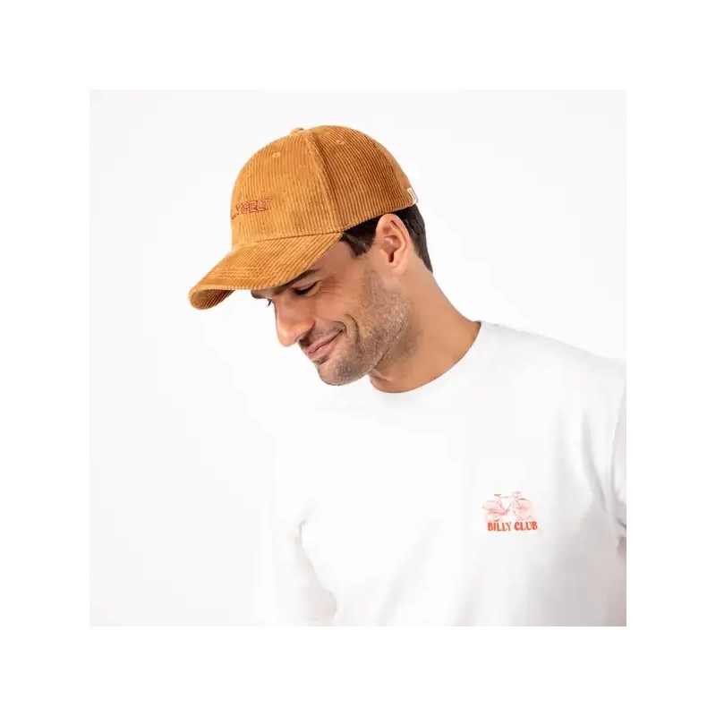 Casquette en velour Camel