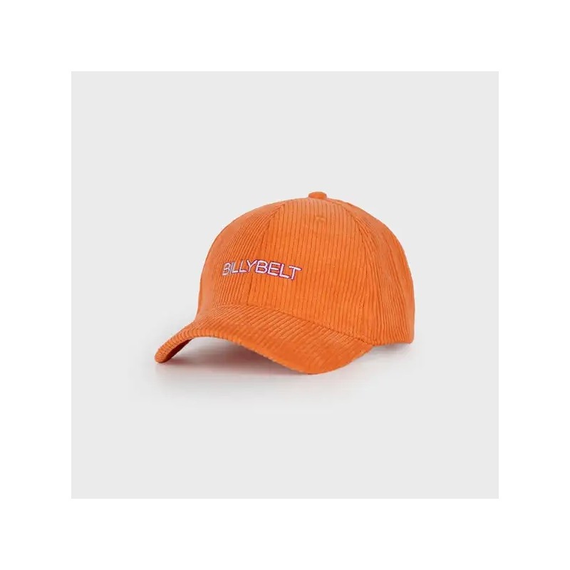 Casquette en velour Orange