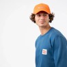 Casquette en velour Orange