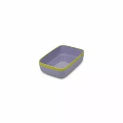 DUO Plat au four violet/green Small