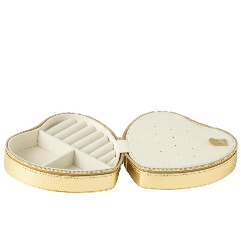 Coffret à bijoux COEUR Doré