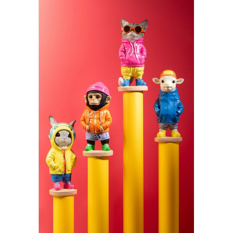 Arthur le singe cool statue