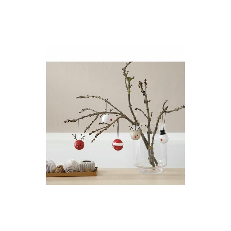 Bumble bonhomme de neige Décoration de Noël à suspendre 2 pces