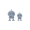 Duo Hoptimist Bumble Hoptimist XS/S Bleu soft touch