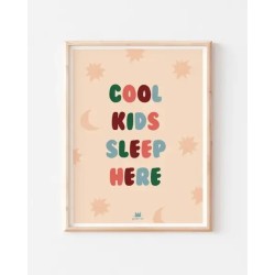Affiche Cool Kids Sleep Here