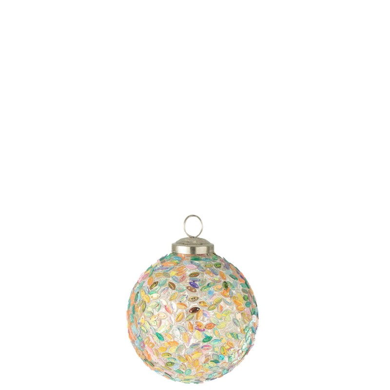 PASTEL Boule de noel mosaique
