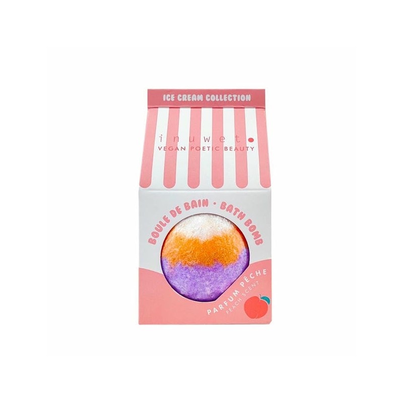 Boule de bain ICECREAM Pêche