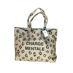 Cabas Charge Mentale Léopard