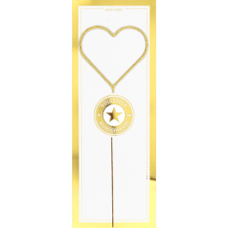 Cierge magique Coeur XXL