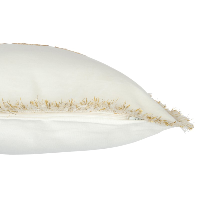Amour Coussin blanc/doré