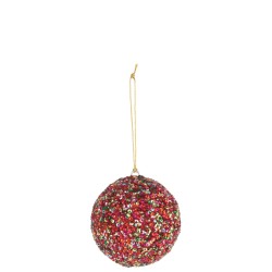 Boule De Noël Sequin Multico