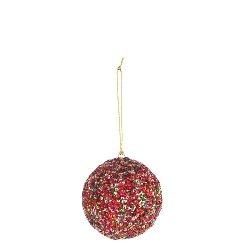 Boule De Noël Sequin Multico