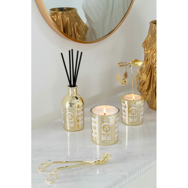 Surprise Window Bougie parfumée Dorée