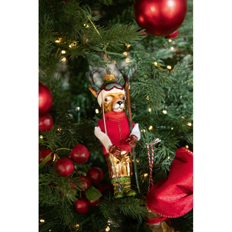 Suspension renne à ski