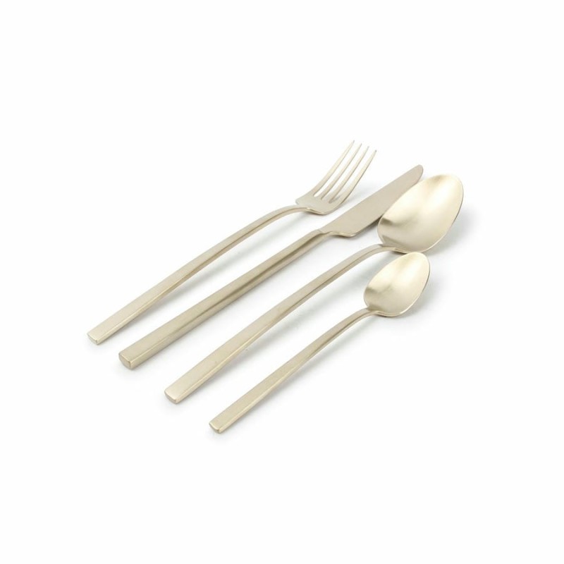 Terno Pack de 16 couverts Doré