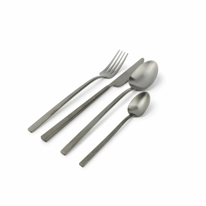 Terno Pack de 16 couverts Noir