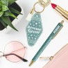 Duo porte clés et stylo paillettes /Rêveuse Forever