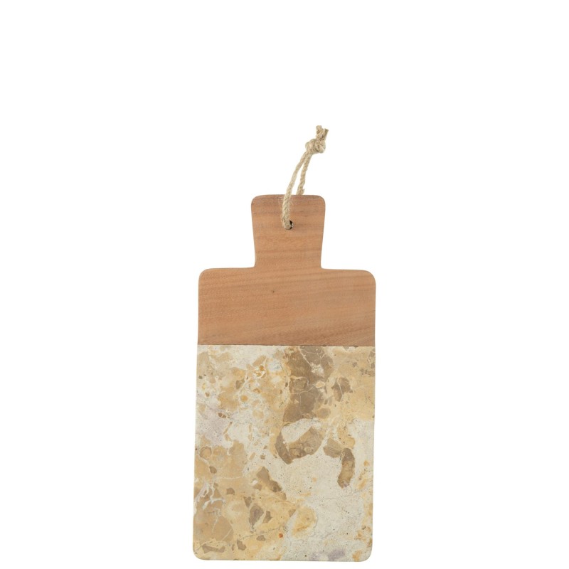 Marmoris Plateau À Fromage rectangle Marbre Beige/Naturel