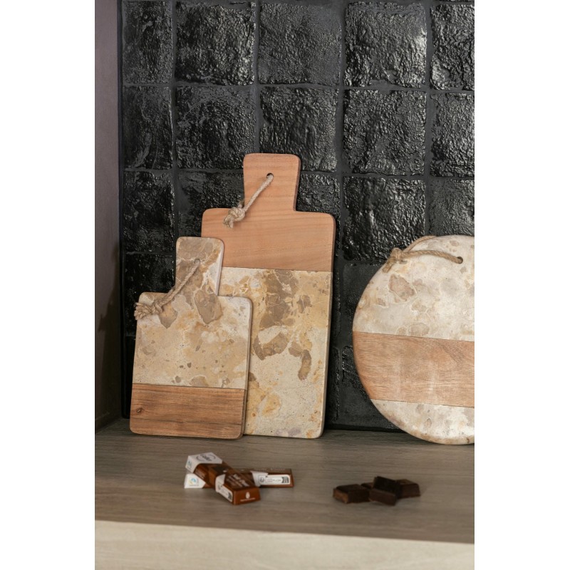 Marmoris Plateau À Fromage rectangle Marbre Beige/Naturel