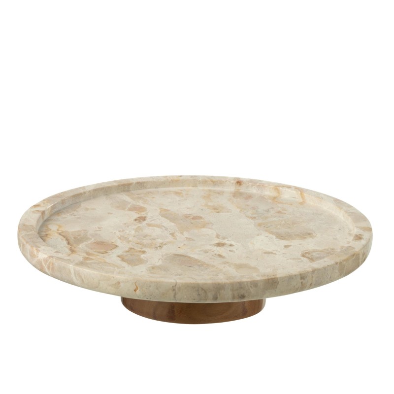 Marmoris Plateau tournant Marbre Beige/Naturel