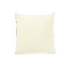 Coussin Lignes/Courbes Coton Blanc/Noir