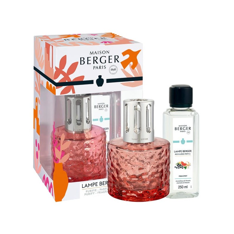 Mirage Coffret Lampe Berger Corail