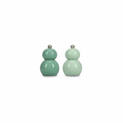 Moulin à poivre ou/sel H12cm vert Betty - S/2
