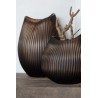 Tula Vase ligne Marron