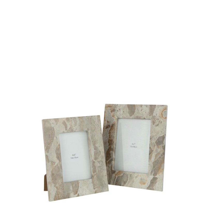 Marmoris Cadre photo marbre beige