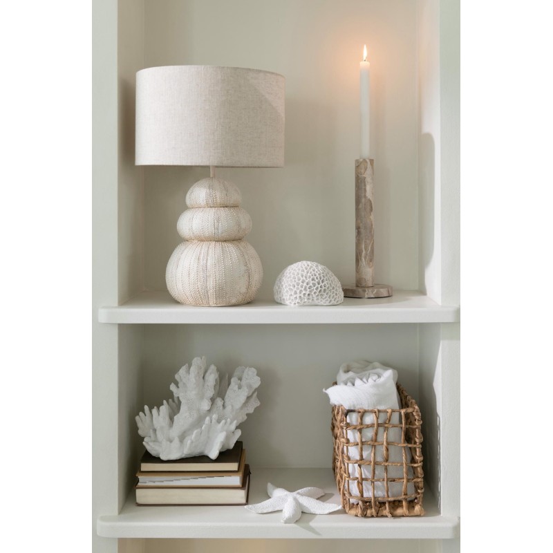 Marmoris  Photophore Marbre Beige