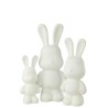 EDDY Statue lapin en polyrésine