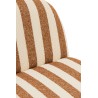 Bouli fauteuil ligns Camel/Blanc