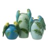 Perroquets vases /céramique