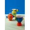 Vase Poisson Balle Ligné Dolomite Multicolore