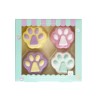Bombes de bain pattes de chat S/4
