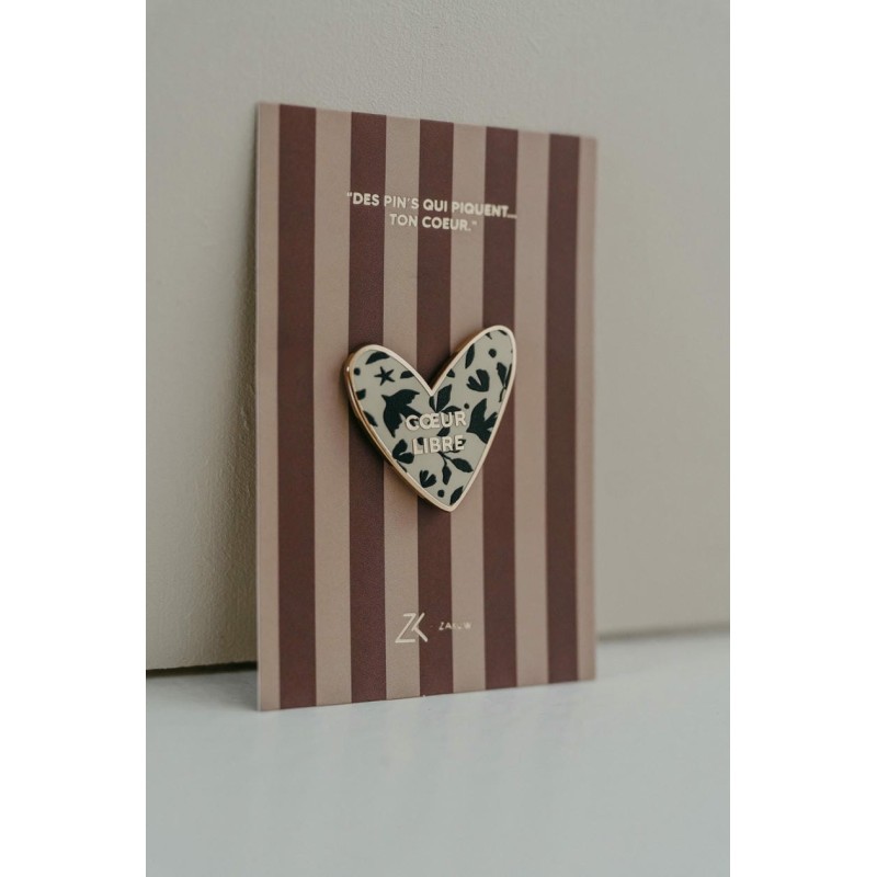 Coeur Libre Pin's