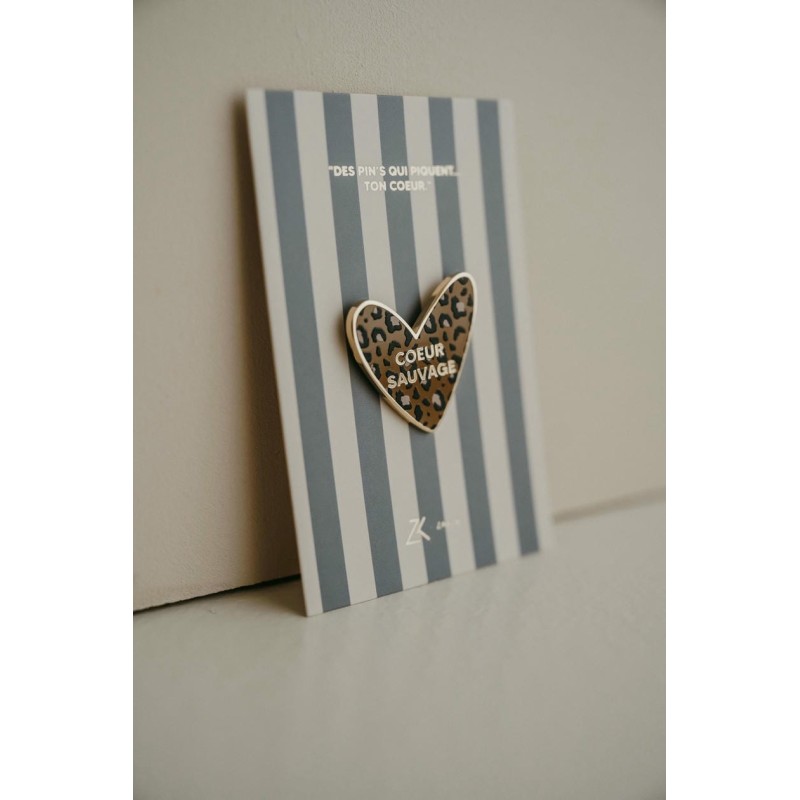 Coeur Sauvage Pin's