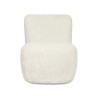 Fauteuil Eve tissu bouclette /Naturel