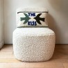 Fauteuil Eve tissu bouclette /Naturel