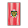 Serviette papier rectangle rayure fauve x15