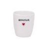 Tasse/Mug Message Bonjour