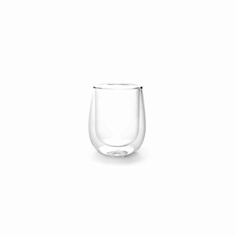 Paris Tasse à moka 9cl double paroi S/2