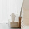 BULLET vases anse Blanc Ivoir