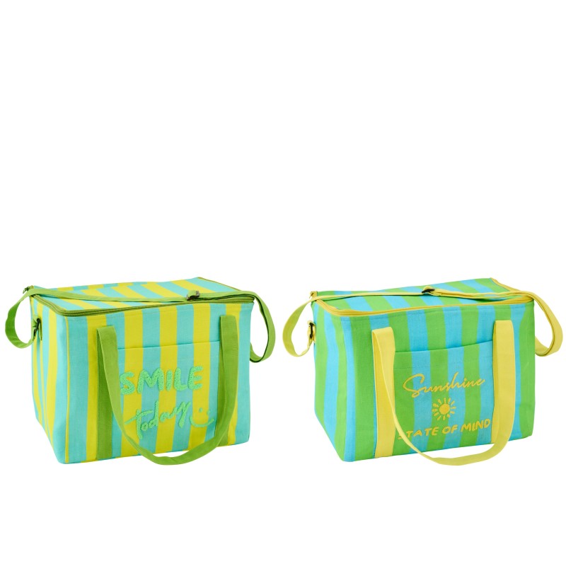 Sac lunch Xl Sunshine/Smile Jaune ou Vert