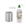 SPIN 900 Bio-Burner avec Eco-Ring et Couvercle Extincteur
