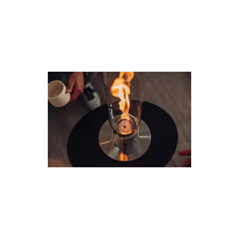 SPIN 900 Bio-Burner avec Eco-Ring et Couvercle Extincteur