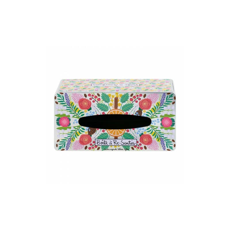 Boite à mouchoirs Re-sentir